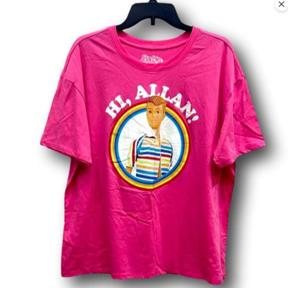 Barbie Unisex Pink T-shirt - Picture 1 of 3